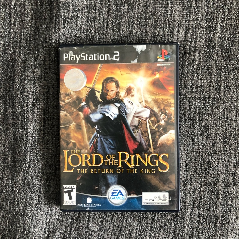 Lord Of The Rings Return Of The King Playstation 2 Game‎ Sony PS2